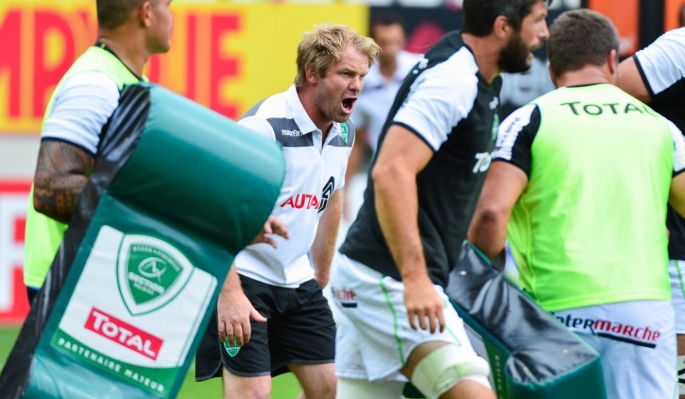 Simon MANNIX  - 23.08.2015 - Stade Francais / Pau - 1er journee de Top 14