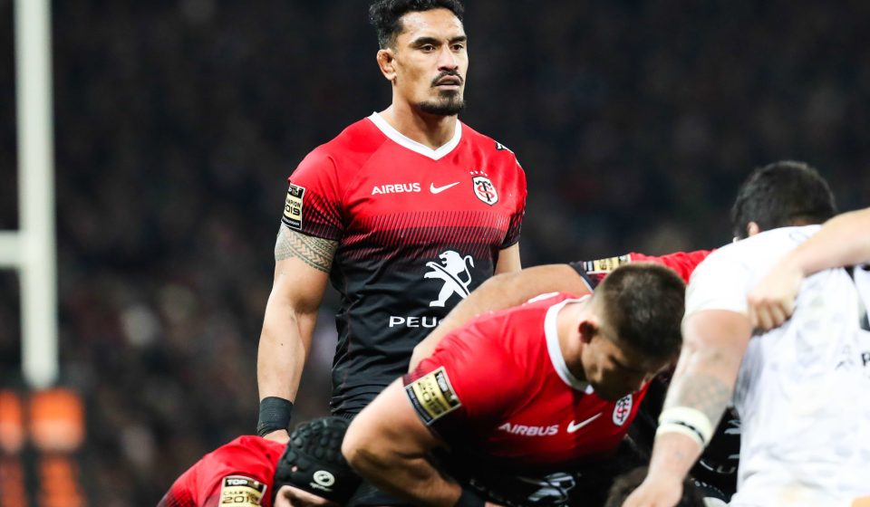 Jerome KAINO of Toulouse during the Top 14 match between Toulouse and Toulon at Stade Ernest Wallon on December 29, 2019 in Toulouse, France. (Photo by Manuel Blondeau/Icon Sport) - Jerome KAINO - Stade Ernest-Wallon - Toulouse (France)