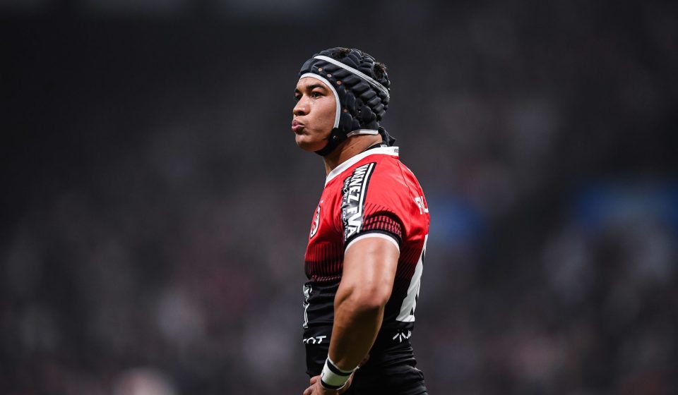 during the French Top 14 Rugby match between Racing 92 and Stade Toulousain at Paris La Defense Arena on February 16, 2020 in Nanterre, France. (Photo by Baptiste Fernandez/Icon Sport) - Cheslin KOLBE - Paris La Defense Arena - Paris (France)