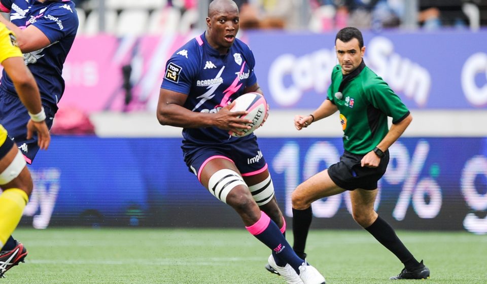 Sekou MACALOU of Stade Francais during the Top 14 match between Stade Francais and Clermont on September 29, 2019 in Paris, France. (Photo by Sandra Ruhaut/Icon Sport) - Sekou MACALOU - Stade Jean Bouin - Paris (France)