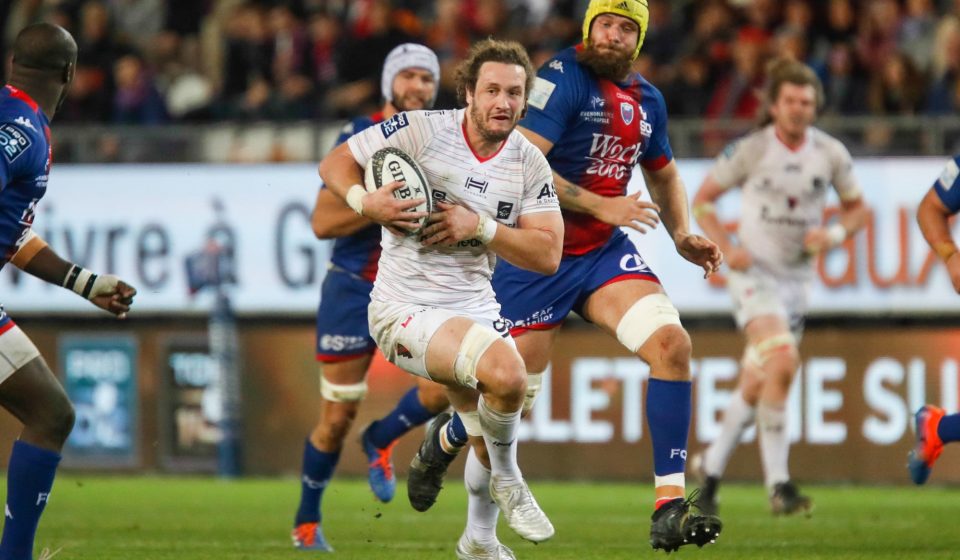 Rory GRICE of Oyonnax during the Pro D2 match between Grenoble and Oyonnax at Stade des Alpes on December 19, 2019 in Grenoble, France. (Photo by Romain Biard/Icon Sport) - Rory GRICE - Stade des Alpes - Grenoble (France)